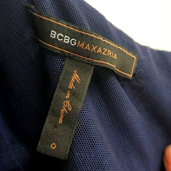 BCBG MaxAzaria Tier Ruffled Silk Dress - Picture 4 of 7